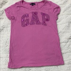GAP Kids Pink Sequin Tee